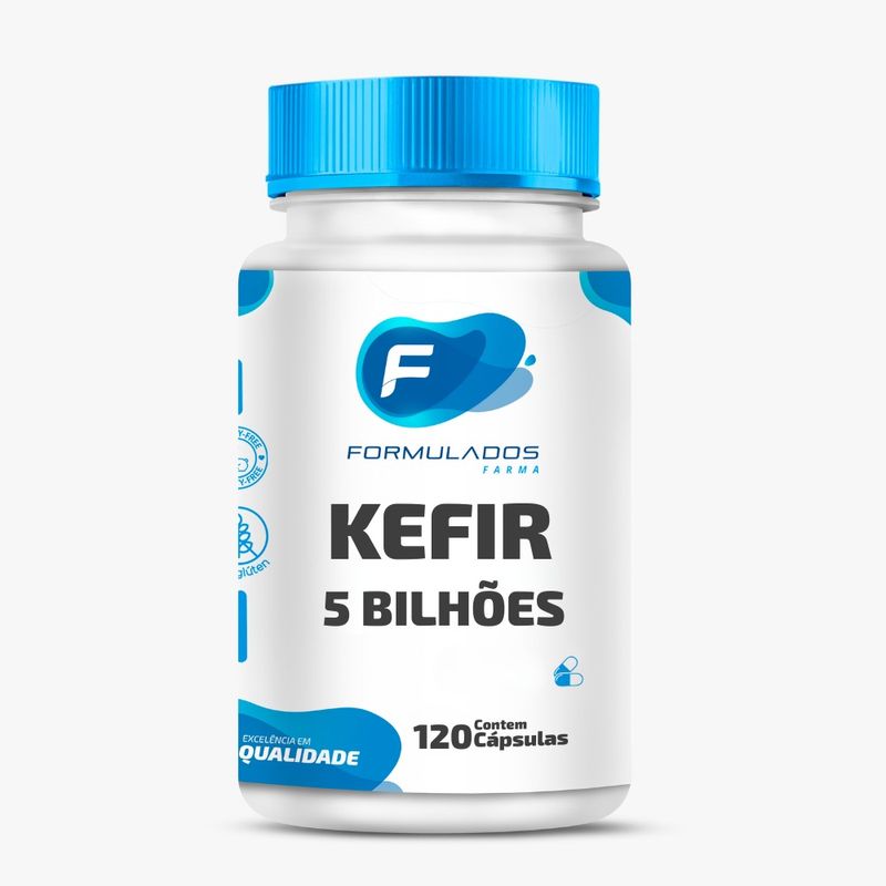 Kefir - 5 Bilhões Liofilizado - 120 Cápsulas