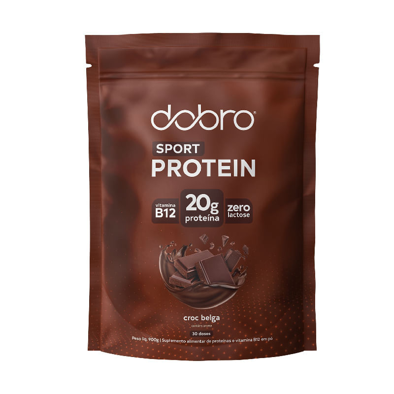 Dobro - Sport Protein Pouch Croc Belga - 900g