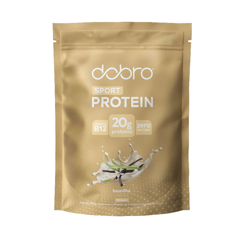 Dobro - Sport Protein Pouch Baunilha - 900g