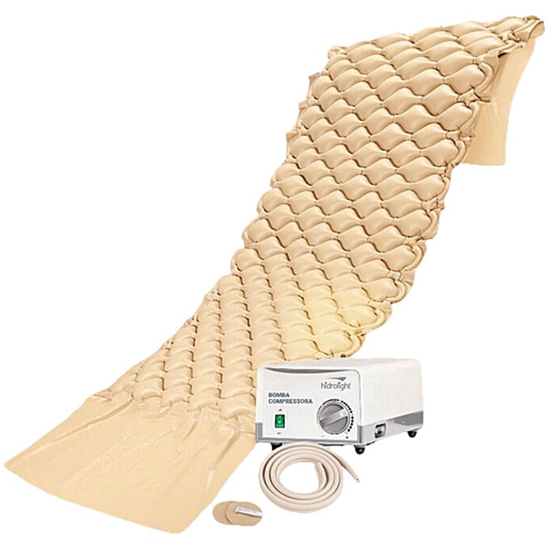 Hidrolight - Kit Colchão Pneumático Anti Escaras - 110V