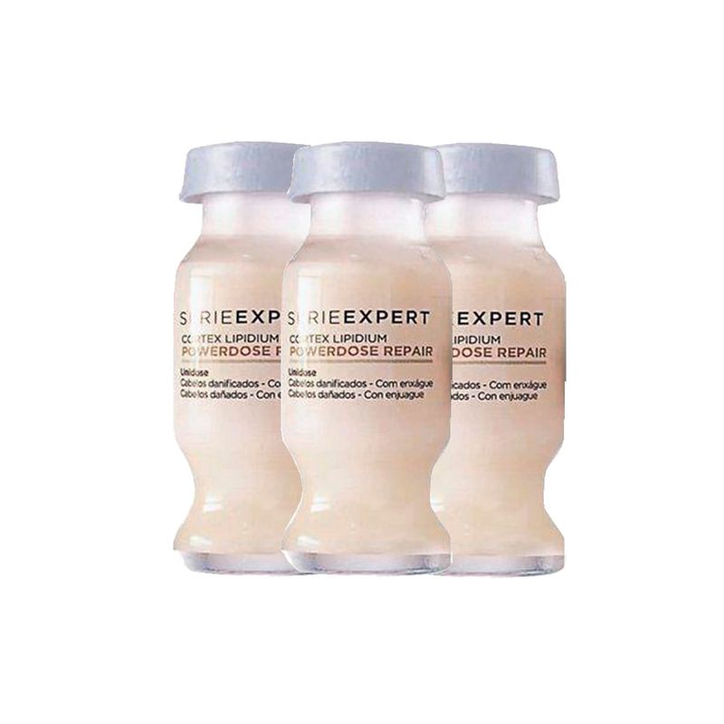 Kit L'Oréal Professionnel Serie Expert Absolut Power Repair - Ampola de Reparação 3 x10 ml