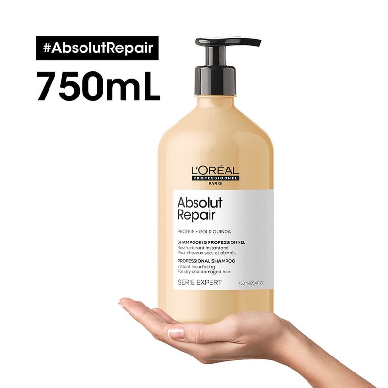 L'Oréal Professionnel - Shampoo Serie Expert Absolut Repair Gold Quinoa - 750ml