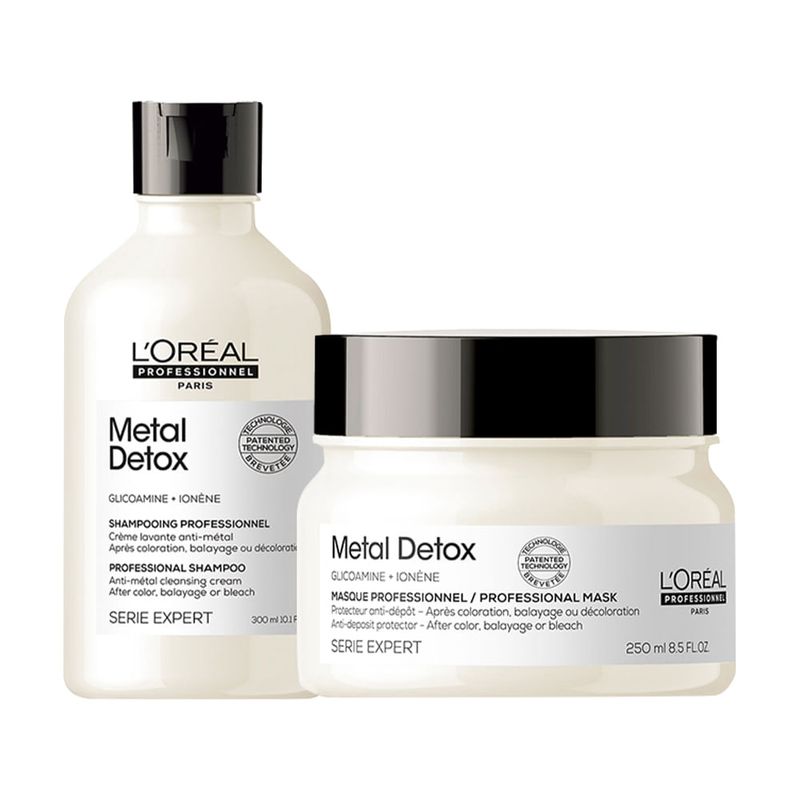 L'Oréal Professionnel - Kit Serie Expert Metal Detox - Shampoo 300ml + Máscara 250g