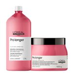 L'Oréal Professionnel - Kit Serie Expert Pro Longer - Shampoo 1500ml + Máscara 500g