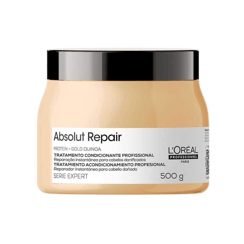 L'Oréal Professionnel - Máscara de Reparação Serie Expert Absolut Repair Gold Quinoa - 500g