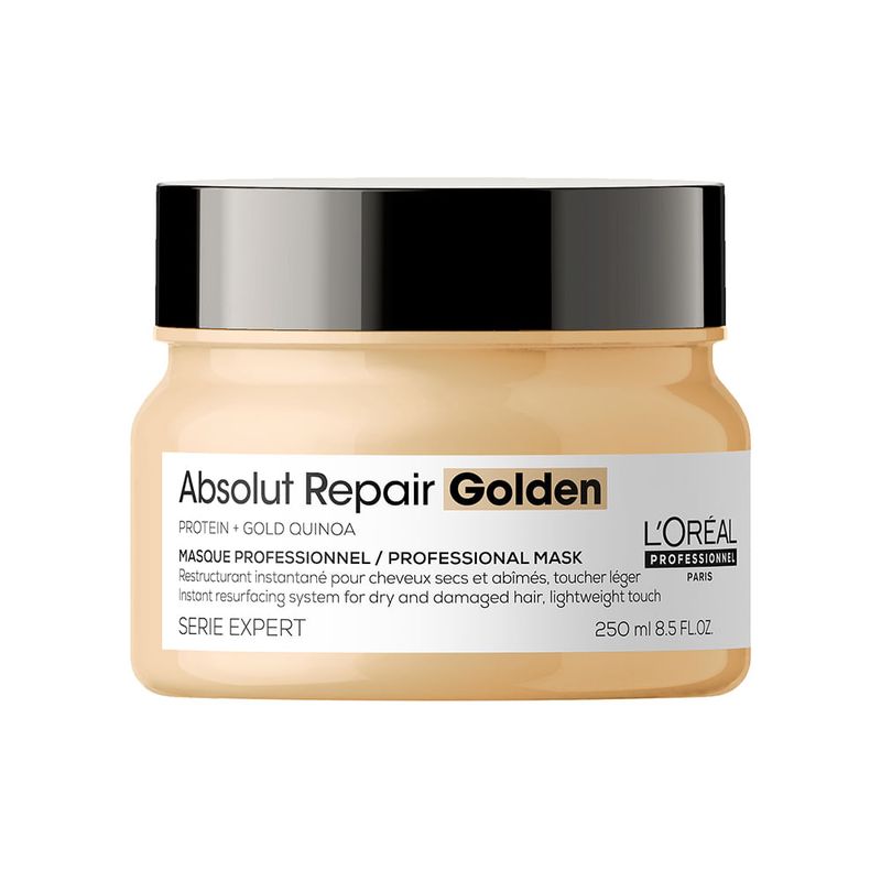 L'Oréal Professionnel - Máscara de Reparação Serie Expert Absolut Repair Gold Quinoa Golden - 250g