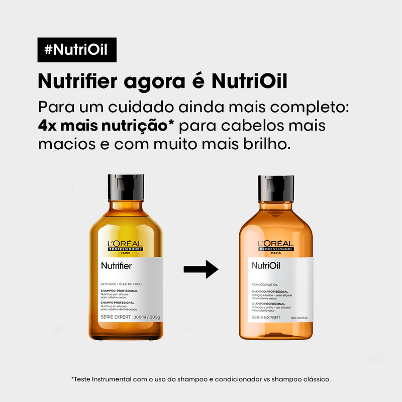 L'Oréal Professionnel - Shampoo Serie Expert Nutrioil - 300ml
