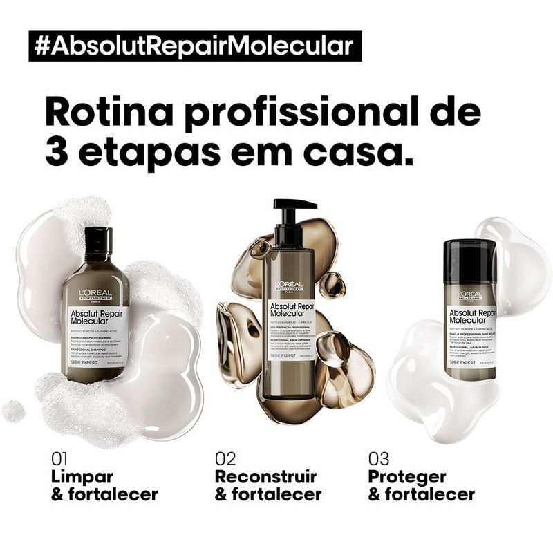 L'Oréal Professionnel - Shampoo Absolut Repair Molecular - 300ml