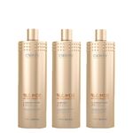 Kit Cadiveu Blonde Reconstructor Keeper - Shampoo 1000ml - Máscara Proteína 1000ml - Máscara Balanceadora 1000ml