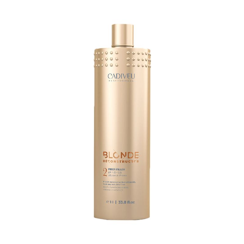 Kit Cadiveu Blonde Reconstructor Keeper - Shampoo 1000ml - Máscara Proteína 1000ml - Máscara Balanceadora 1000ml