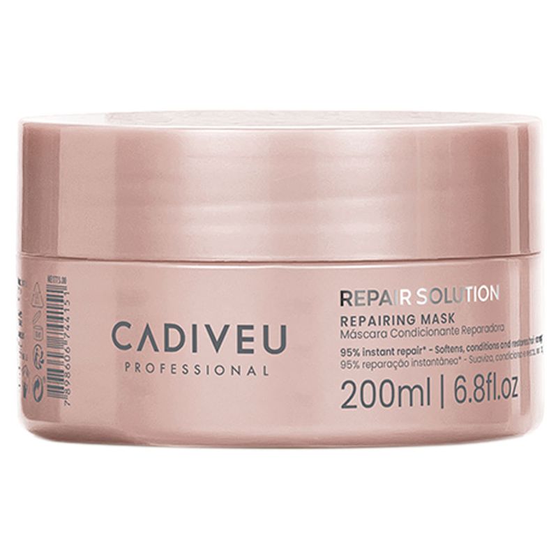 Kit Cadiveu Repair Solution - Shampoo 250ml - Condicionador 250ml - Máscara 200ml - Óleo Capilar Final Style 30ml