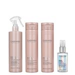 Kit Cadiveu Repair Solution - Shampoo 250ml - Condicionador 250ml - Leave-In 215ml - Óleo Capilar Final Style 30ml