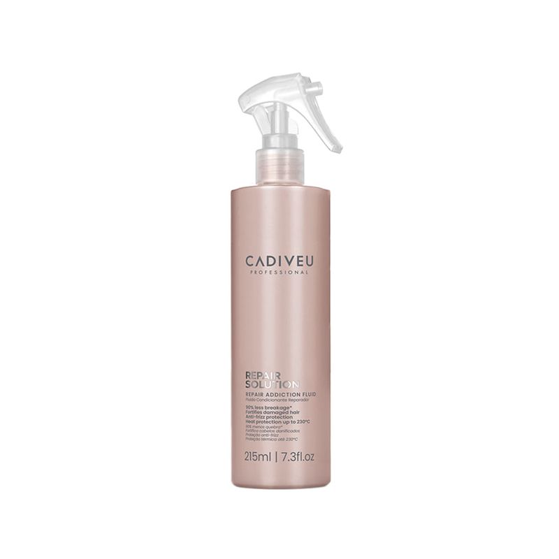 Kit Cadiveu Repair Solution - Shampoo 250ml - Condicionador 250ml - Leave-In 215ml - Óleo Capilar Final Style 30ml