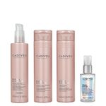 Kit Cadiveu Repair Solution - Shampoo 250ml - Condicionador 250ml - Pré Shampoo 200ml - Óleo Capilar Final Style 30ml