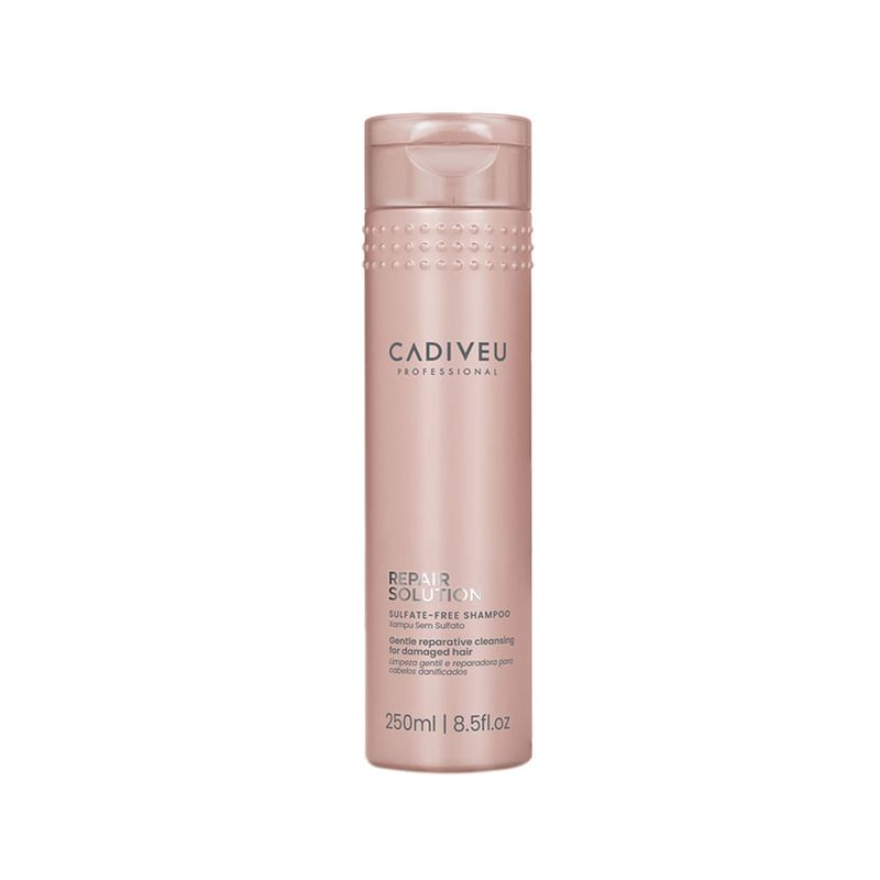 Kit Cadiveu Repair Solution - Shampoo 250ml - Condicionador 250ml - Pré Shampoo 200ml - Óleo Capilar Final Style 30ml
