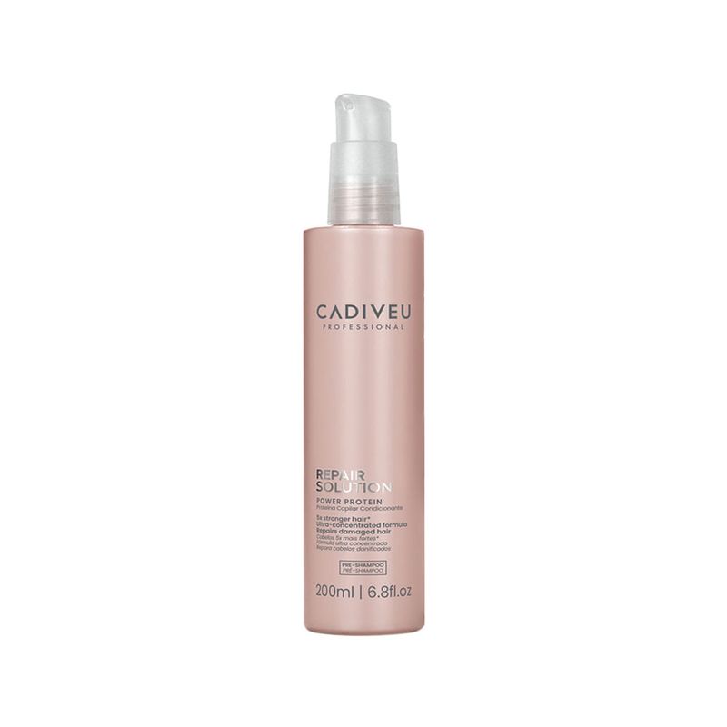 Kit Cadiveu Repair Solution - Shampoo 250ml - Condicionador 250ml - Pré Shampoo 200ml - Óleo Capilar Final Style 30ml