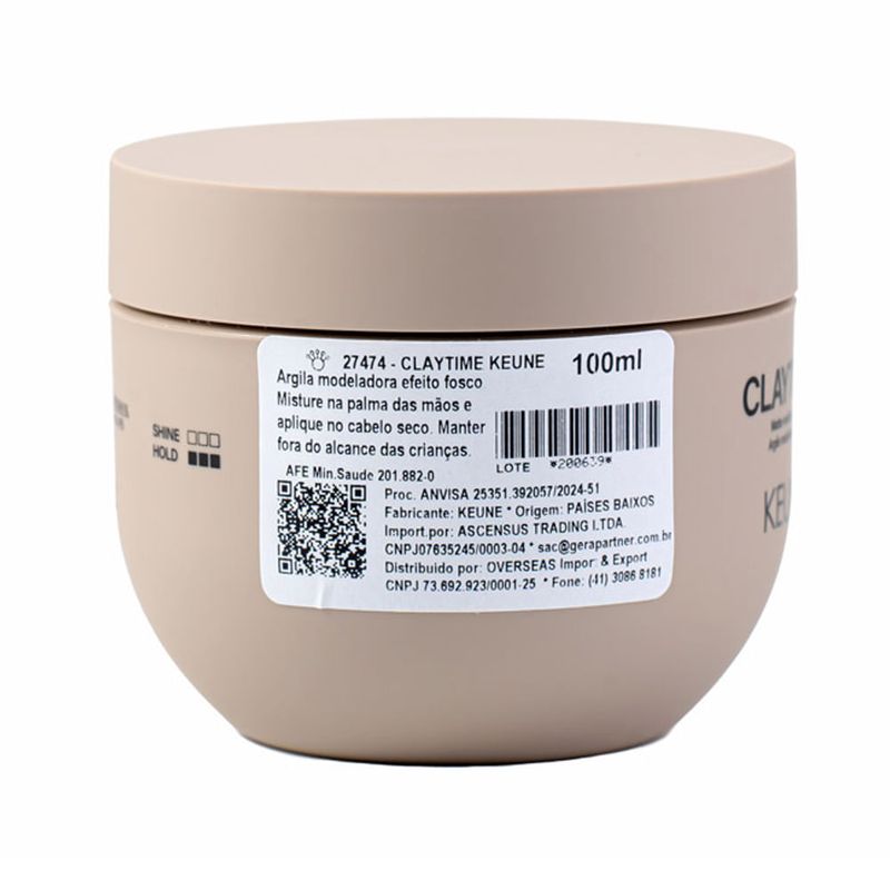 Keune - Kit Creme Modelador Style Claytime 100ml