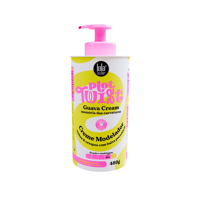 Lola Cosmetics - Kit Plot Twist - Óleo Capilar 90ml + Creme Modelador 480g