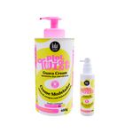 Lola Cosmetics - Kit Plot Twist - Óleo Capilar 90ml + Creme Modelador 480g