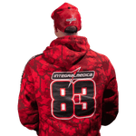 Integralmédica - Hoodie Red Camouflage Tam G