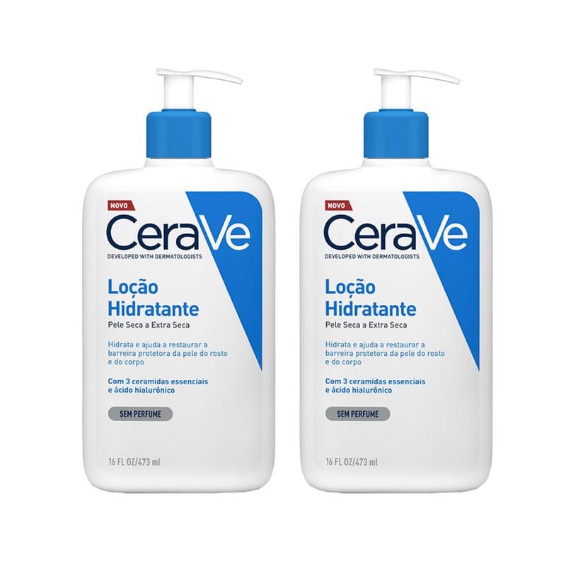 Cerave - Kit Loção Hidratante Corporal 473ml 2 Unidades