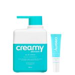 Creamy - Kit Facial - Drops Sérum Hidratante 30ml + Gel de Limpeza 180ml
