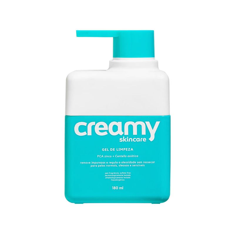 Creamy - Kit Facial - Drops Sérum Hidratante 30ml + Gel de Limpeza 180ml