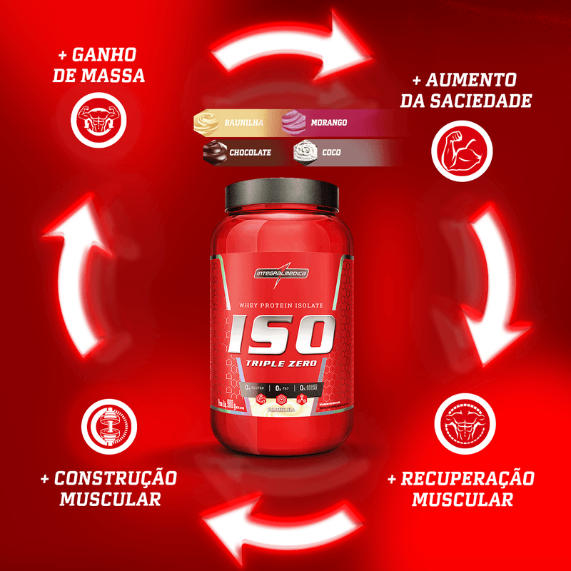 Whey Protein Isolado - Integralmédica - 900g Baunilha