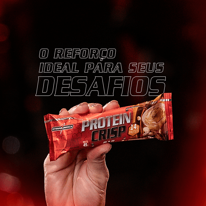 Protein Crisp Bar - Integralmédica - 12 Un - Doce Coco