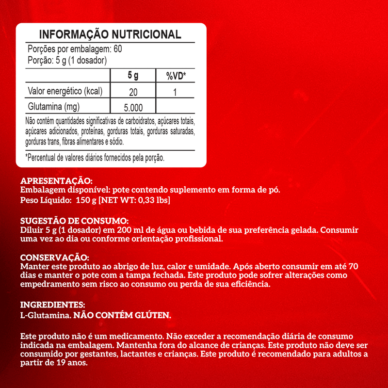 Glutamina em Pó - Integralmédica - 150g