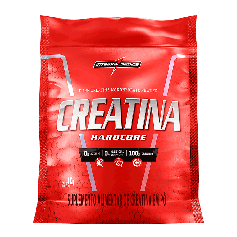 Creatina 100% Pura Pouch - Integralmédica - 1Kg
