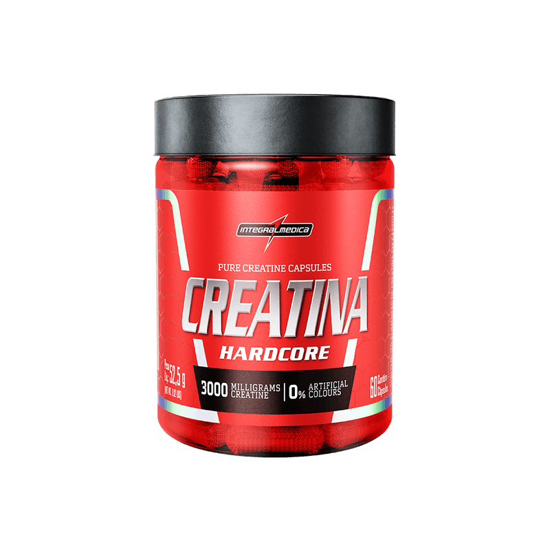 Creatina 100% Pura - Integralmédica - 60 Cápsulas
