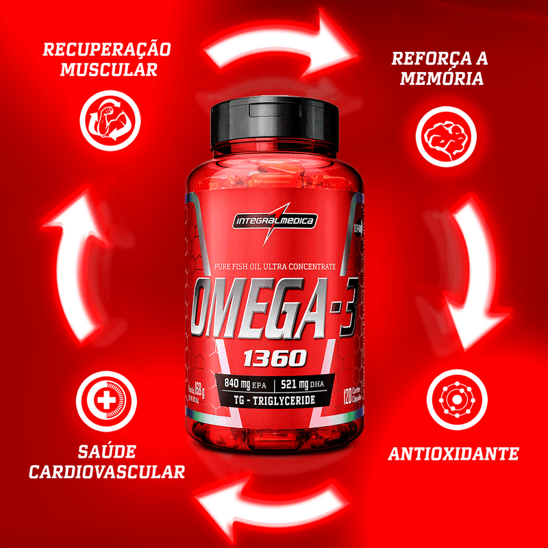 Ômega 3 - Integralmédica - 120 Caps