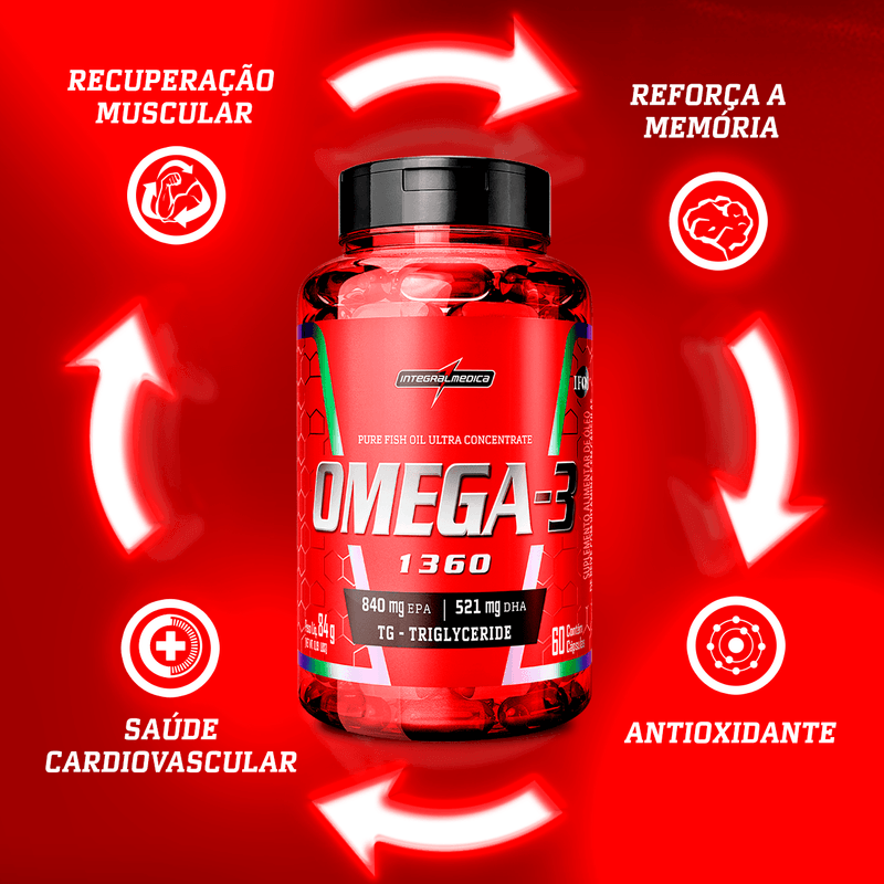 Ômega 3 - Integralmédica - 60 Cápsulas