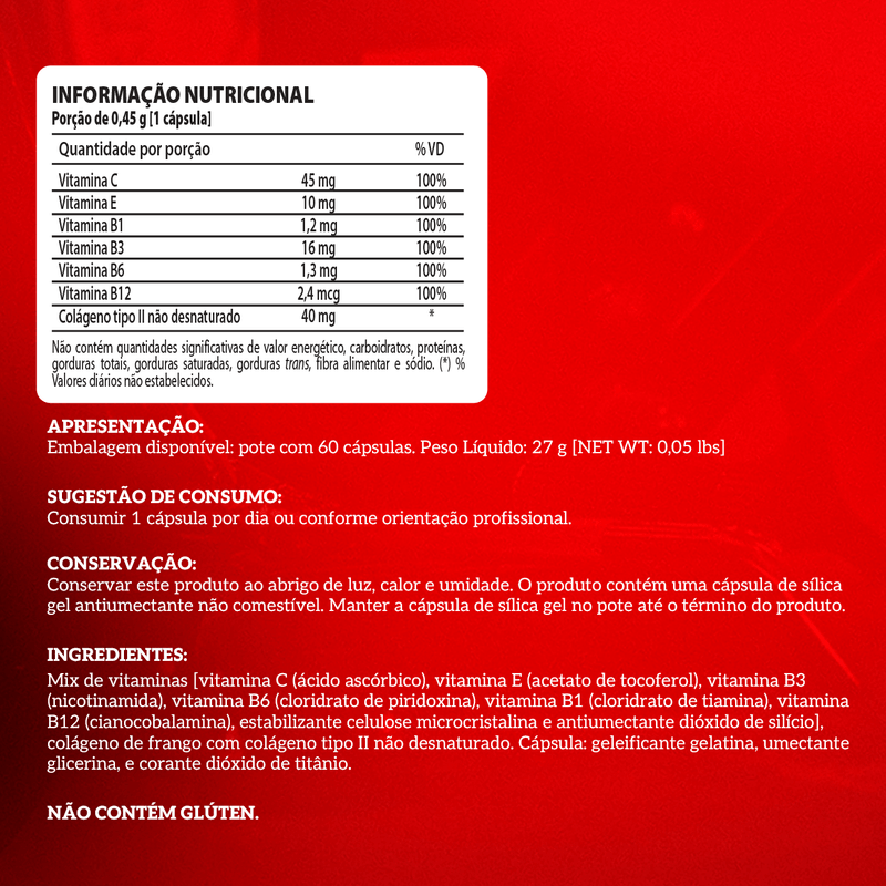 Collagen II - Integralmédica - 60 Cápsulas