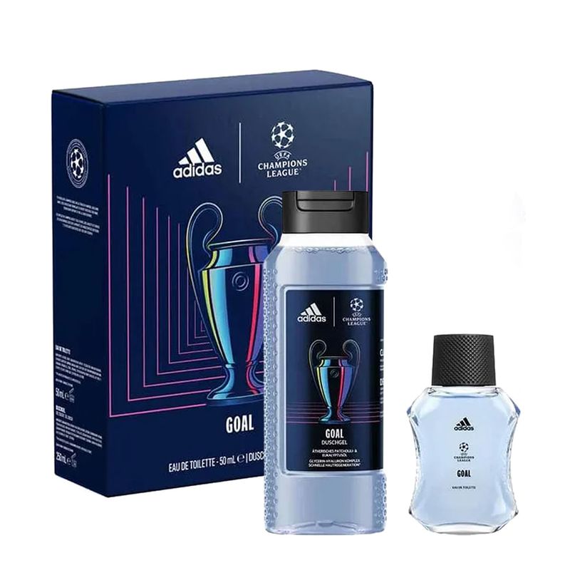 Kit Uefa Goal Masculino Eau de Toilette 50ml + Shower Gel 250ml - Adidas