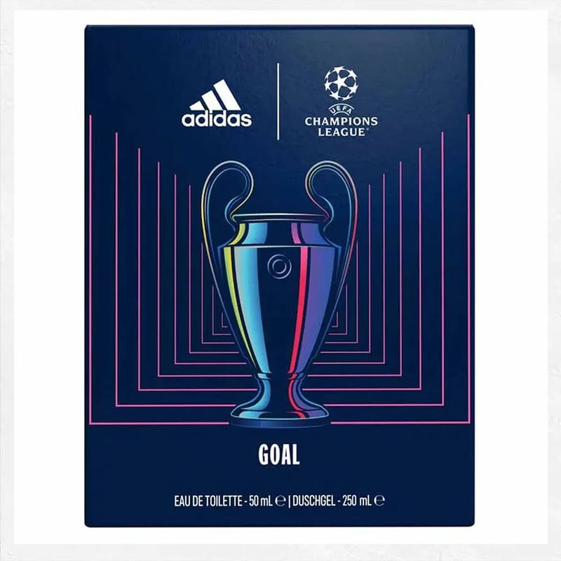 Kit Uefa Goal Masculino Eau de Toilette 50ml + Shower Gel 250ml - Adidas