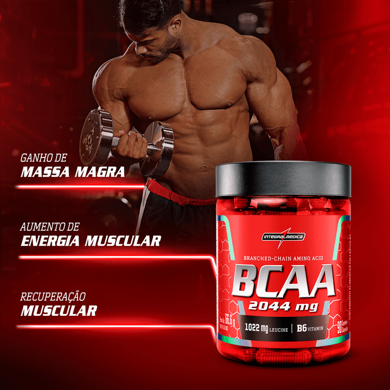 BCAA 2044mg - Integralmédica - 90 Caps