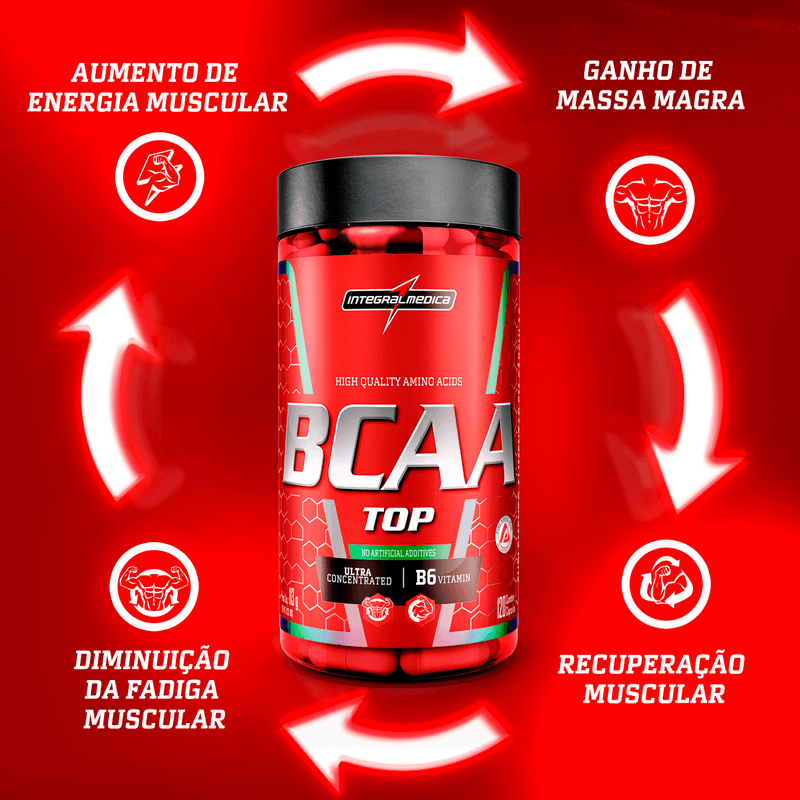 BCAA Top - Integralmédica - 120 Caps