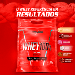 Whey Protein Concentrado Pouch - Integralmédica - 900g - Chocolate