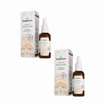 Kit 2x Extrato Juba de Leão - Hericium Erinaceus Lion's Mane - 30ml