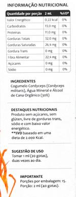 Kit 3x Extrato Cordyceps - Cordyceps Militaris - 30ml - Fungilovers