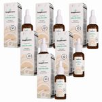 Kit 6x Extrato Juba de Leão - Hericium Erinaceus Lion's Mane - 30ml