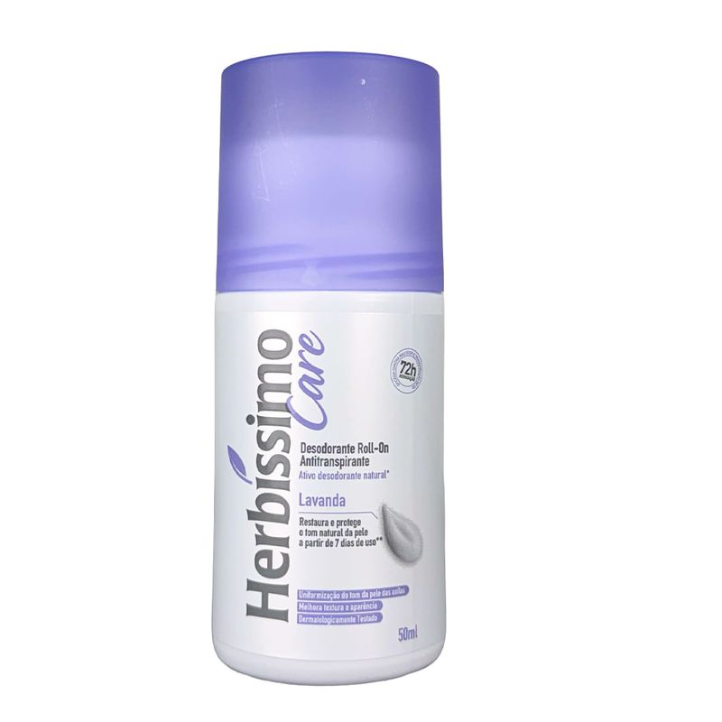 Desodorante Antitranspirante Roll-On Herbíssimo Lavanda - 50ml