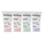 Kit Creme Desodorante Antitranspirante Herbíssimo Care - Bisnaga 55g - 4 Unidades