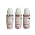 Kit 3 Desodorante Roll-On Miss - Rosa Selvagem - 85ml