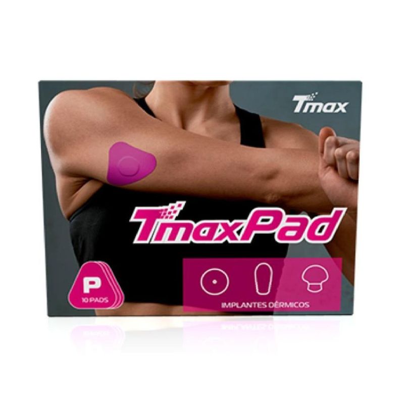 Kit 2 Bandagem Pad Autoadesiva Rosa - Caixa 10 Unidades - Tmax