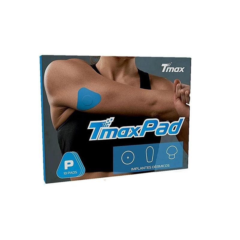 Kit 2 Bandagem Pad Autoadesiva Azul - Caixa 10 Unidades - Tmax