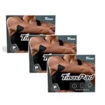 Kit 3 Bandagem Pad Autoadesiva Preta - Caixa 10 Unidades - Tmax