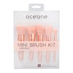 Kit Océane Mini Brush - 5 Pincéis Coral
